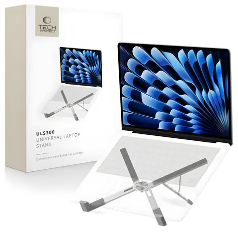 Tech-Protect ULS300 stříbrná / Stojan pro notebook