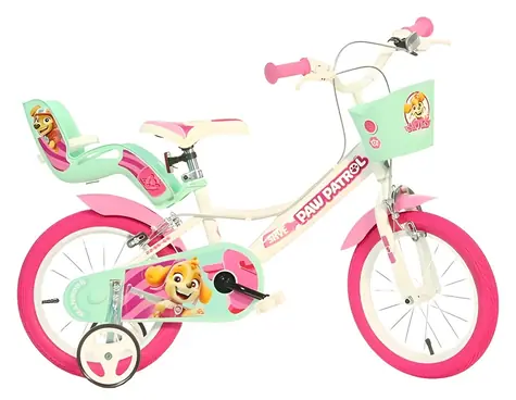 Dino Bikes 14" Paw Patrol s příslušenstvím / Dětské jízdní kolo