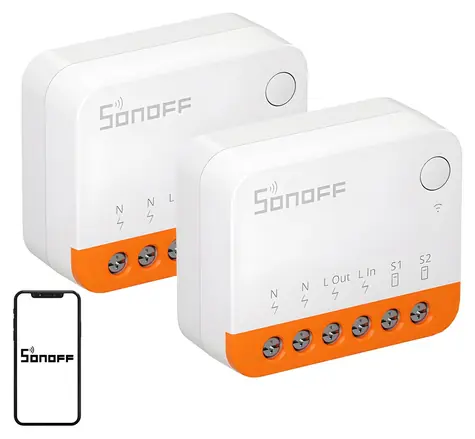 Sonoff MINIR4 Extreme / Chytrý spínač / Wi-Fi / 2 ks