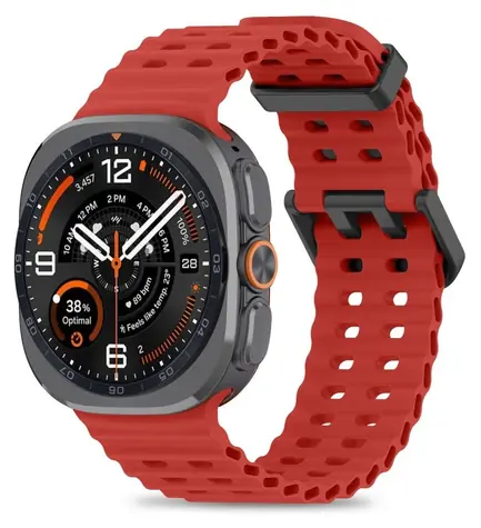 Tech-Protect IconBand Pro červená / Řemínek / pro Samsung Galaxy Watch Ultra 47 mm