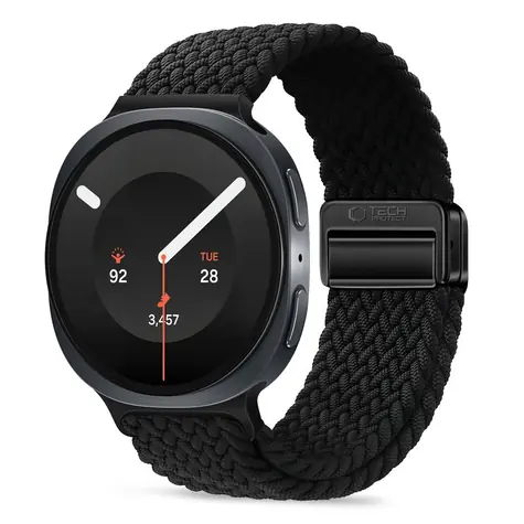 Tech-Protect NylonMag černá / Řemínek / pro Samsung Galaxy Watch 40/44/46 mm