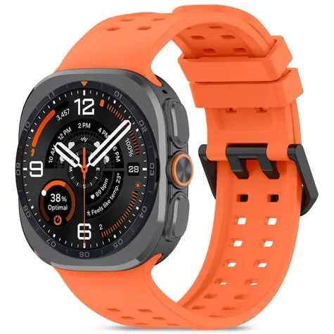 Tech-Protect Silicone Air oranžová / Řemínek / pro Samsung Galaxy Watch Ultra 47 mm / Silikonový