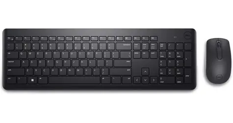 DELL KM3322W (580-AKGH) / Set bezdrátové klávesnice a myši / USB adaptér 2.4GHz / 1000 DPI