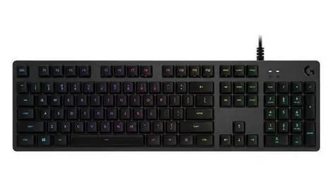 Logitech G512 Carbon černá / Herní klávesnice / mechanická / GX Brown Tactile
