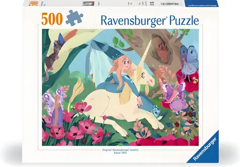 RAVENSBURGER Puzzle Kouzlo víl / 500 dílků