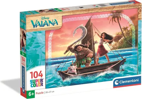 CLEMENTONI Puzzle Odvážná Vaiana 2 (27237) / 104 dílků / od 6 let