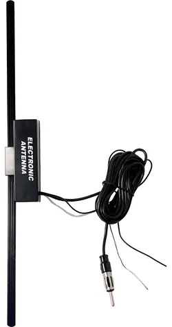 Compass Elektronická anténa nalepovací 12V / Anténa / šířka 34 cm / kabel 200 cm