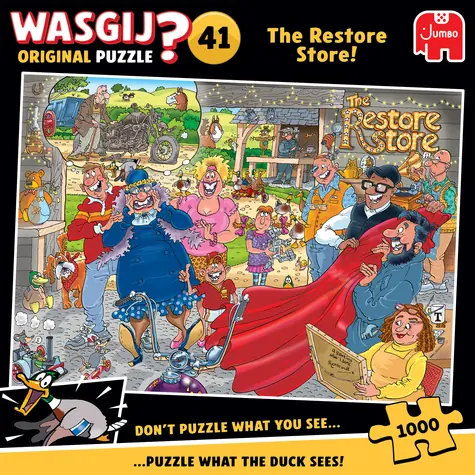 JUMBO Puzzle WASGIJ Original 41: Restore Store! / 1000 dílků / od 12 let