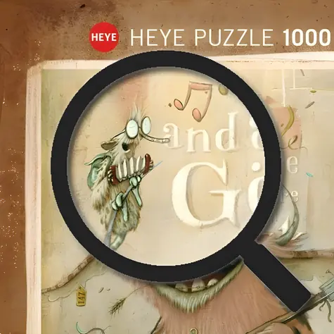 HEYE Puzzle Zozoville: Banjo / 1000 dílků / 50 x 70 cm