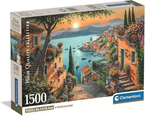 CLEMENTONI Puzzle Schodiště / 1500 dílků / od 18 let