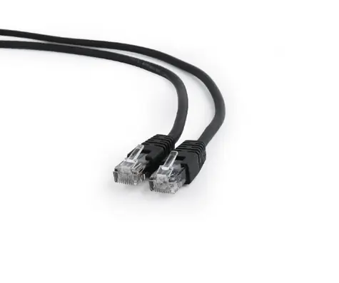 Gembird Patch kabel Cat6 UTP 2 m černá / Patch kabel / RJ45-RJ45