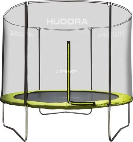 Hudora Fabulous 300 černo-žlutá / Trampolína / průměr 300 cm / nosnost 100 kg / od 6 let
