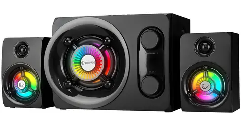 Rampage RMS-G8 / Herní reproduktory / 25 W / Bluetooth / USB / SD / FM