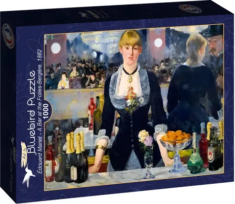 BLUEBIRD Puzzle Bar v Folies-Bergere / 1000 dílků / od 14 let