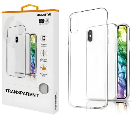 Aligator TRANSPARENT / Pouzdro / Xiaomi 17 / TPU / 0,4 mm