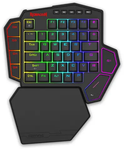 Redragon K585RGB-M DITI / Klávesnice / Magnetické spínače UltraMag / RGB podsvícení