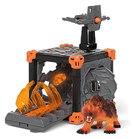 Schleich Aréna BattleCave lávový medvěd / od 6 let