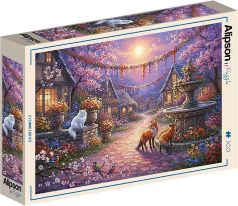 ALIPSON Puzzle Noční světla / 500 dílků / od 12 let