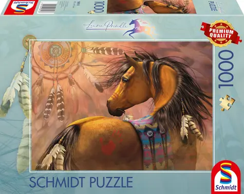 SCHMIDT Puzzle Kiona Gold / 1000 dílků / 69,3x49,3 cm