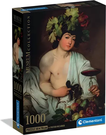 CLEMENTONI Puzzle Museum Collection: Bakchus (39977) / 1000 dílků / od 14 let