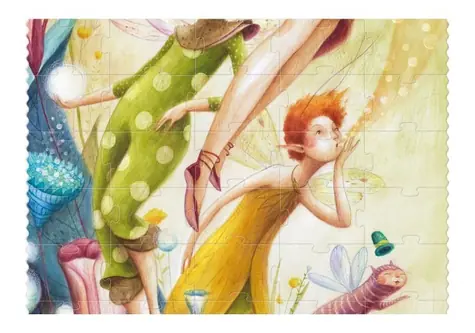 LONDJI Puzzle Já jsem víla / 100 dílků / 32 x 85 cm