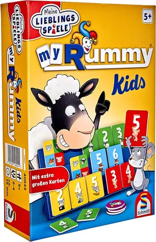 SCHMIDT Dětská hra MyRummy Kids / Karetní hra / 2-4 hráči / od 5 let