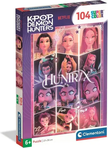CLEMENTONI Puzzle K-Pop: Lovkyně démonů / 104 dílků
