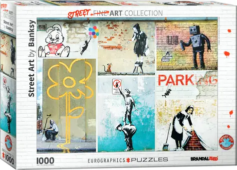 EUROGRAPHICS Puzzle Banksy / 1000 dílků / 68 x 48 cm