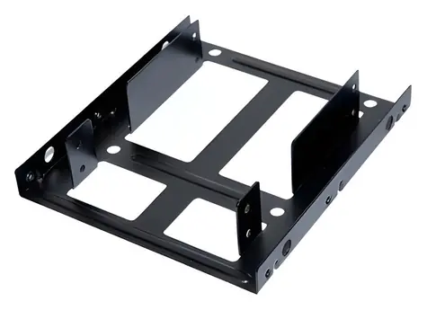 Ultron / Redukce pro 2x 2,5" HDD/SSD do 3,5" pozice / kov / černá