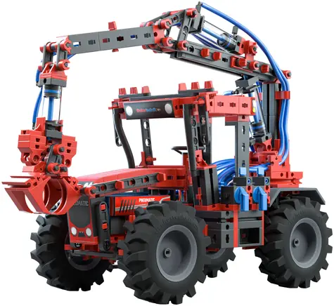 FISCHERTECHNIK Stavebnice Strong Pneumatics / kompresor / 660 dílů / od 9 let