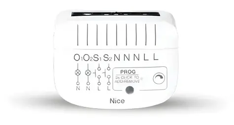 Nice DoubleDimmer-Control bílá / Stmívač / Z-Wave / 2 kanály / 230 V / dosah 30 m