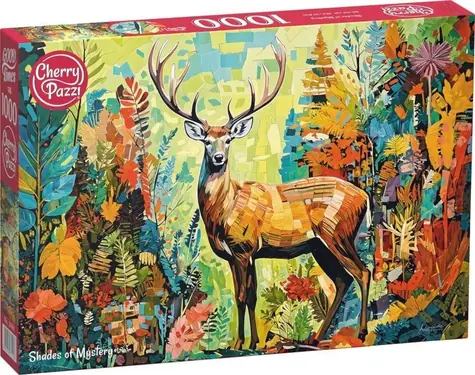 CHERRY PAZZI Puzzle Tajemné odstíny / 1000 dílků / 70 × 50 cm