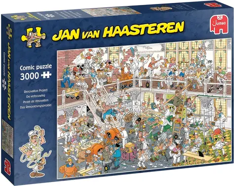 JUMBO Puzzle JvH Renovace / 3000 dílků / od 15 let
