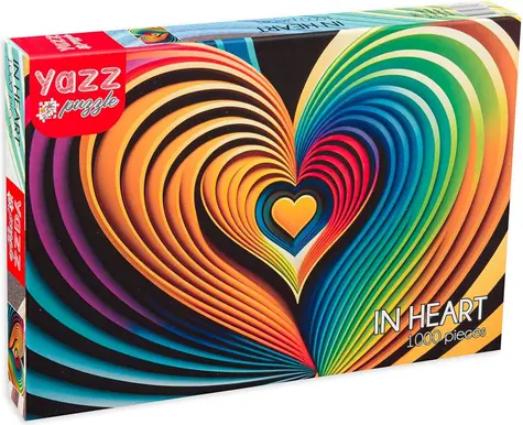 YAZZ Puzzle V srdci / 1000 dílků / 68 x 48 cm