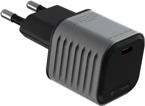 Rolling Square Super Tiny 65W GaN černá / Síťová nabíječka / USB-C / GaN / PD 3.0 / PPS