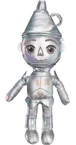 SCHMIDT Plyšák Plechový muž Wicked / 34,5 cm / Stříbrošedá