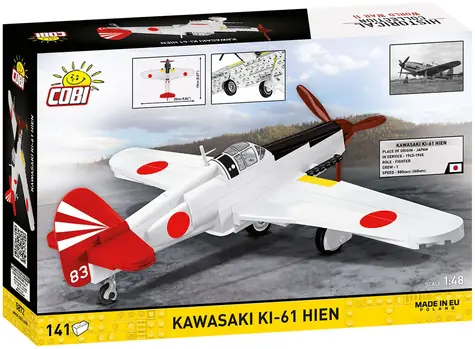 COBI 5872 II WW Kawasaki Ki-61 Hien / 141 kostek / 1:48 / od 6 let