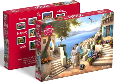 CHERRY PAZZI Puzzle Náš sen / 1000 dílků / 70 × 50 cm