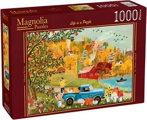 MAGNOLIA Puzzle Podzimní zátiší / 1000 dílků / 68 x 48 cm