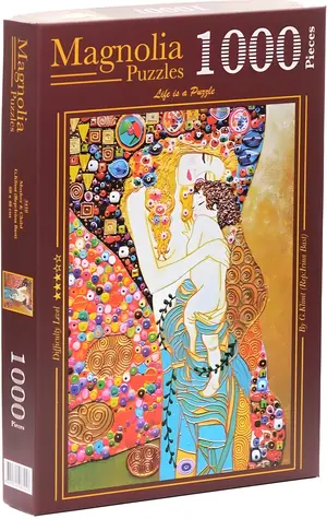 MAGNOLIA Puzzle Matka a dítě / 1000 dílků / 48 x 68 cm