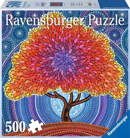 RAVENSBURGER Puzzle Strom života / 500 dílků