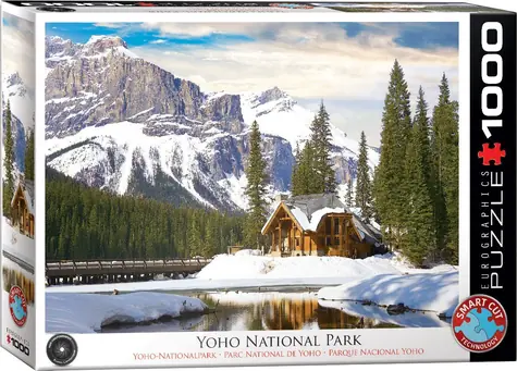 EUROGRAPHICS Puzzle Národní park Yoho / 1000 dílků / 68 × 48 cm