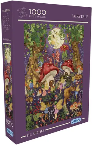 GIBSONS Puzzle The Art File: Pohádka / 1000 dílků / 49 × 68 cm