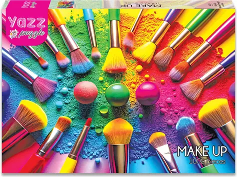 YAZZ Puzzle Make-up / 1000 dílků / 68 x 48 cm