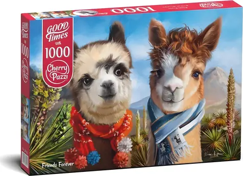 CHERRY PAZZI Puzzle Přátelé napořád / 1000 dílků / 70 × 50 cm