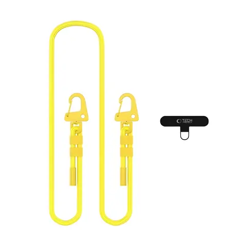 Tech-Protect C5SD Rope žlutá / Popruh na telefon / Crossbody