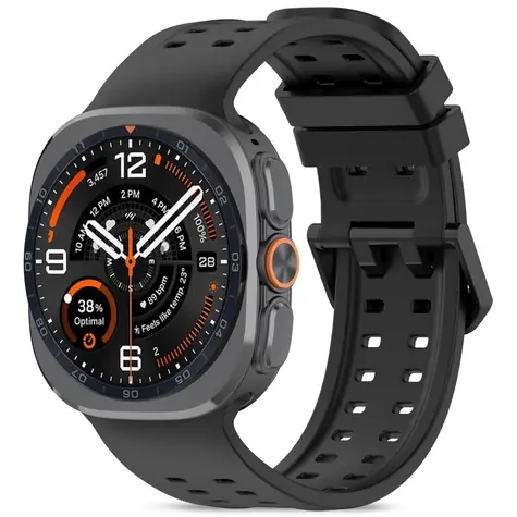 Tech-Protect Silicone Air černá / Řemínek pro Samsung Galaxy Watch Ultra / 47 mm / Silikon
