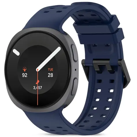 Tech-Protect Silicone Air Strap tmavě modrá / Řemínek / Samsung Galaxy Watch 40/44/46 mm / Silikonový