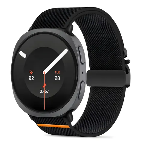 Tech-Protect Nylon Clasp Strap černá / Řemínek / pro Samsung Galaxy Watch / 40/44/46 mm / Nylon