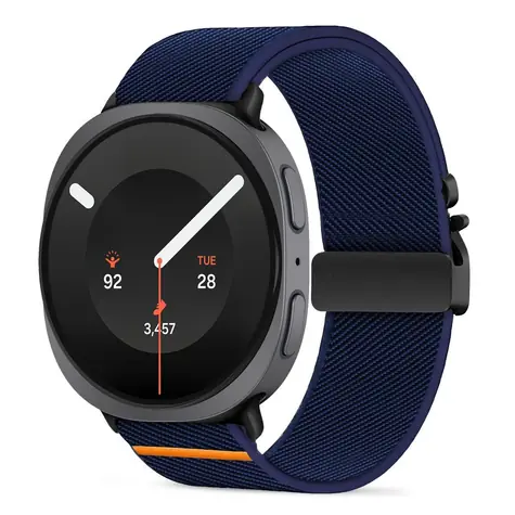 Tech-Protect Nylon Clasp tmavě modrá / Řemínek pro Samsung Galaxy Watch / 40/44/46 mm / Nylon
